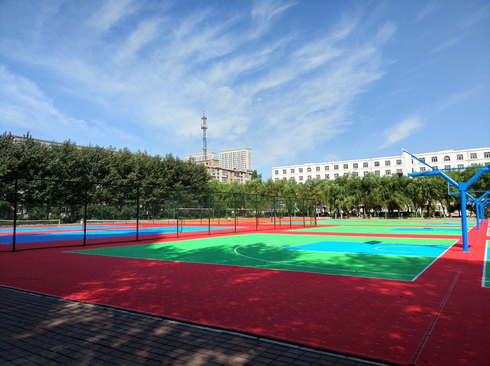 colegios y centros deportivos