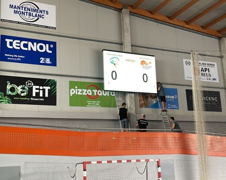 videomarcadores LED